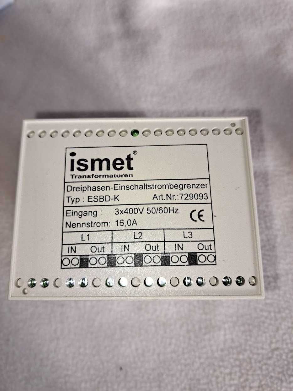 Elektronikbauteile: Ismet Einschaltstrombegrenzer ESBD-K gebraucht – Gebraucht aus Sargans von Bomp