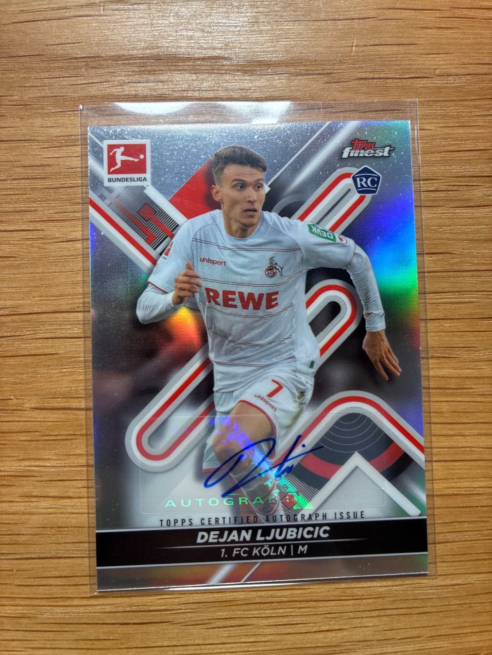 Topps Carte collezionabili: Topps Chrome Dejan Ljubicic RC Autogramm – Usato da Solothurn venduto da MegaDaggi