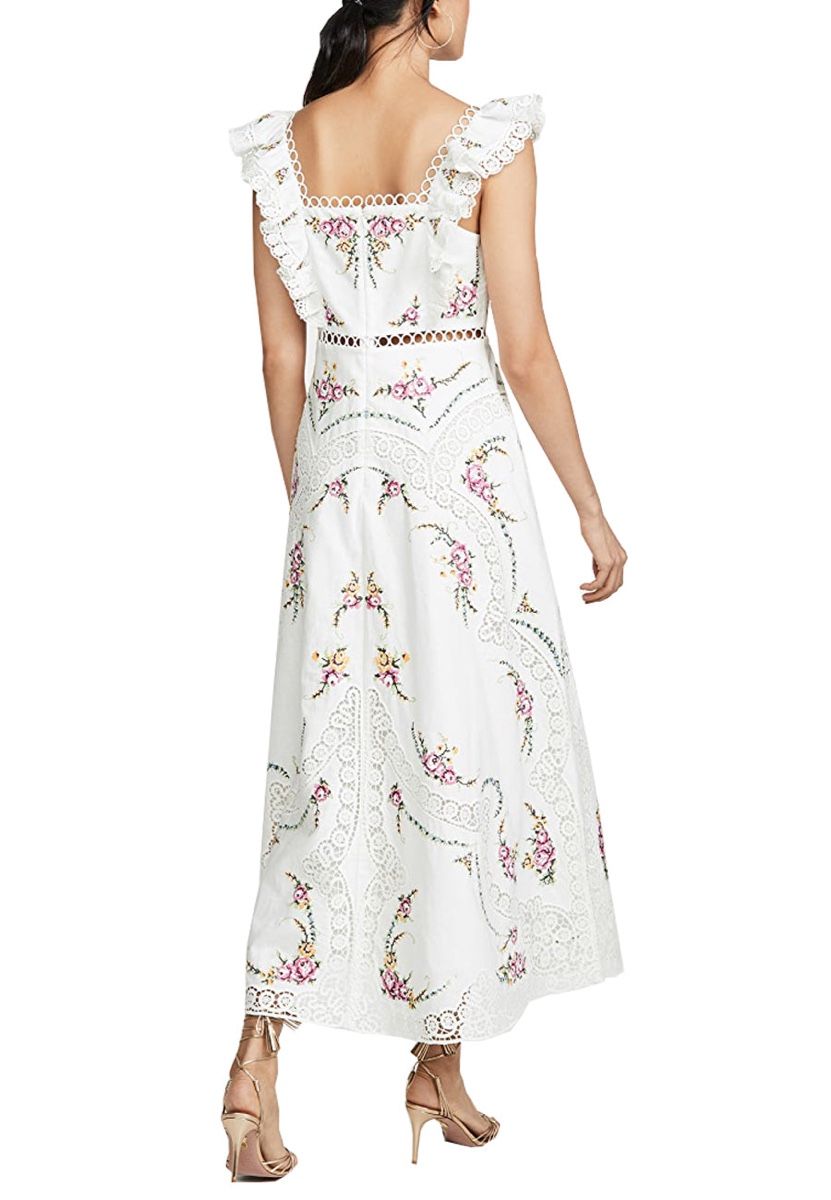 Zimmermann Vestiti: Zimmermann Embroidery Midi Dress – Usato da St.Josefen venduto da lop_lh8d 1