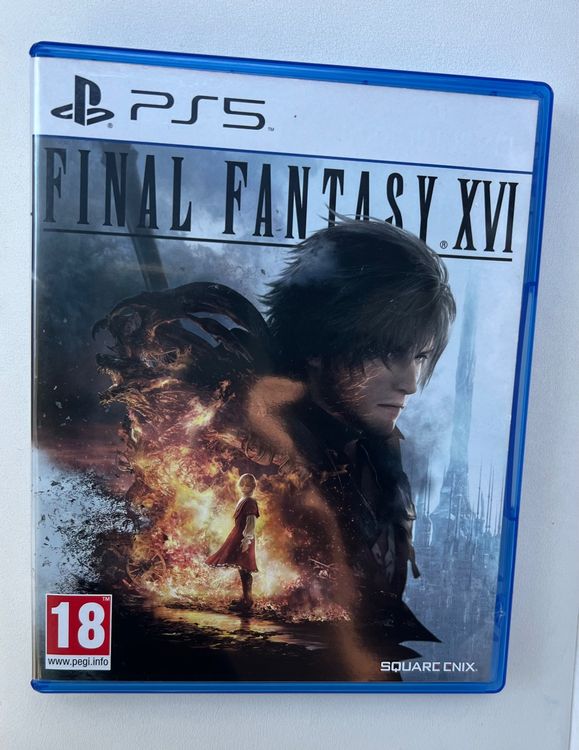 Jeu PS5 Final Fantasy XVI - Version Japon Multi-Langues (Dont FR) - Action RPG Square Enix - Occasion Bon État
