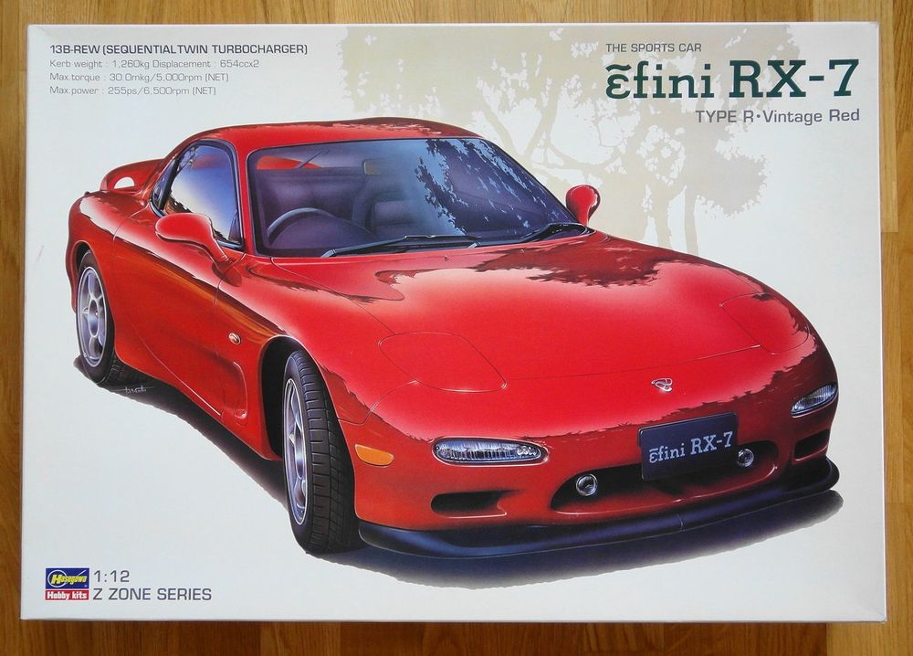 HASEGAWA MAZDA EFINI RX-7 TYPE R 1:12 (Neu (gemäss Beschreibung)) in ...