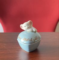 Herzige kleine Dose für Baby Milchzähne mit Deko-Maus