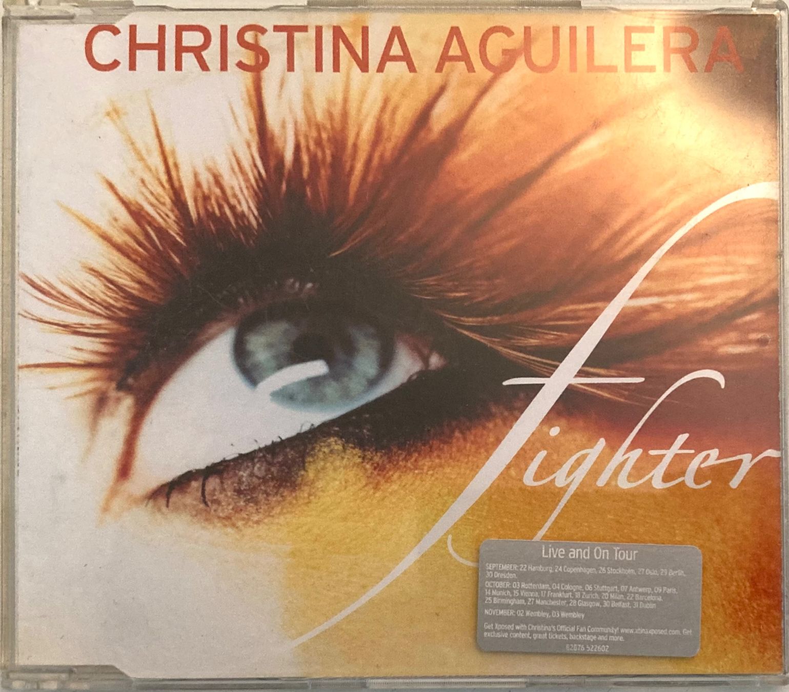 CD: CHRISTINA AGUILERA - FIGHTER – Usato da Poliez-Pittet venduto da Newtown-Records