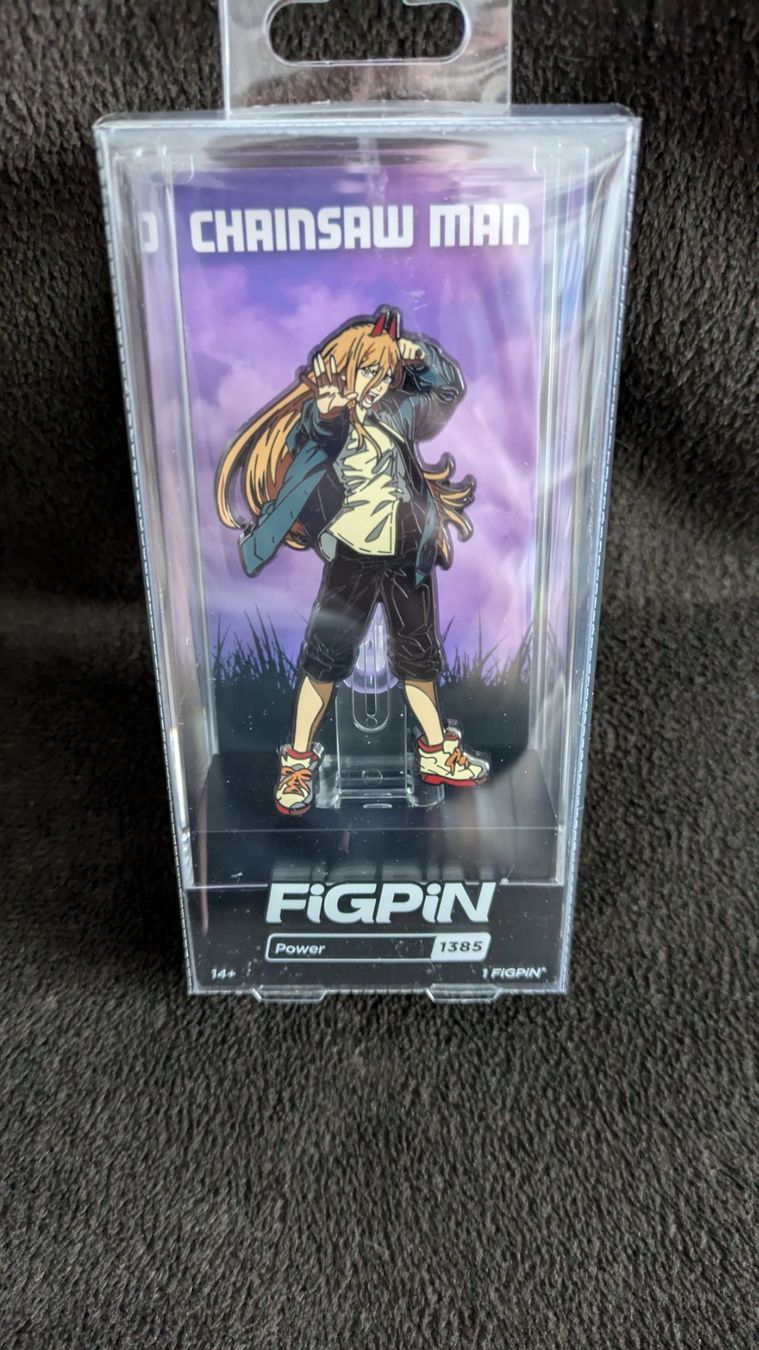 Statuette: FigPin - Chainsaw Man - Power #1385 – Nuovo e nell'imballaggio originale da Obfelden venduto da RCO85