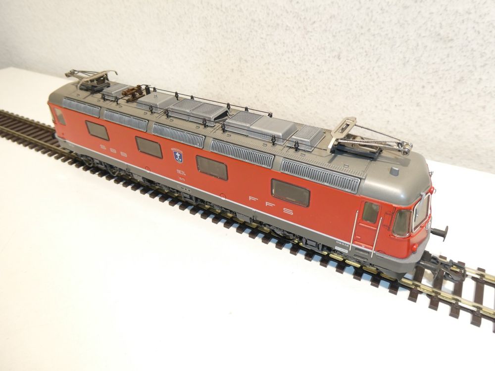 Hag Modelleisenbahnen: HAG Lokomotive SBB 11674 Re 6/6 Murgenthal Digital HO Nr 208 – Gebraucht aus Luzern von Morgart1315 2