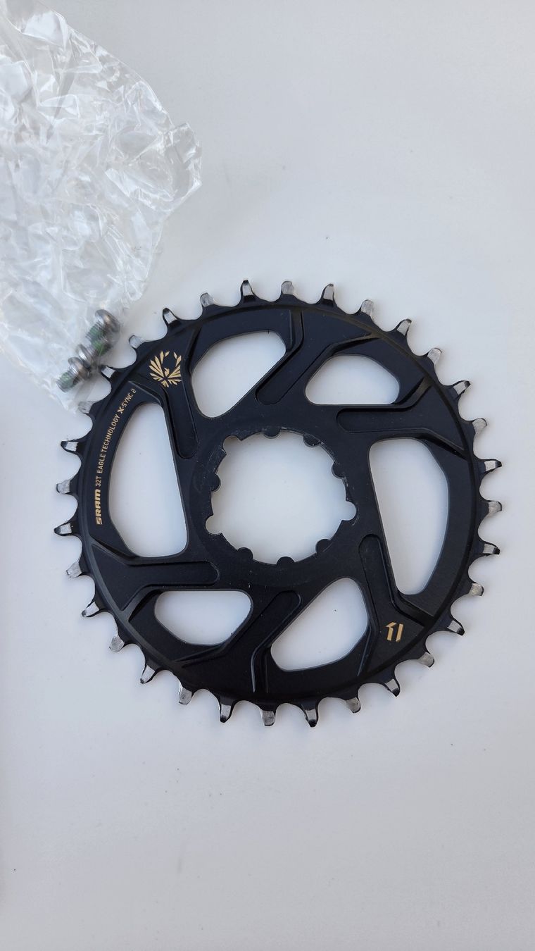 Sram Pezzi di ricambio: Verkaufe ein originales SRAM X-Sync 2 Eagle Kettenblatt – Usato da Finsterwald LU venduto da Roeoesli