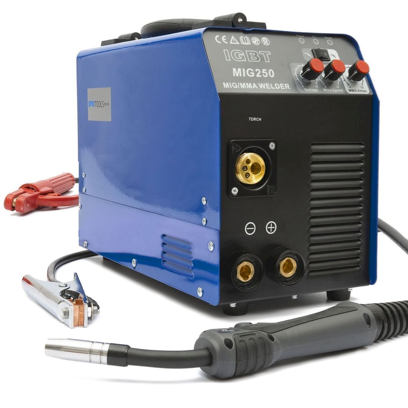Löten & Schweissen: IPOTOOLS MIG 250A Schweißgerät Inverter – Neu und originalverpackt aus Bottighofen von zaap