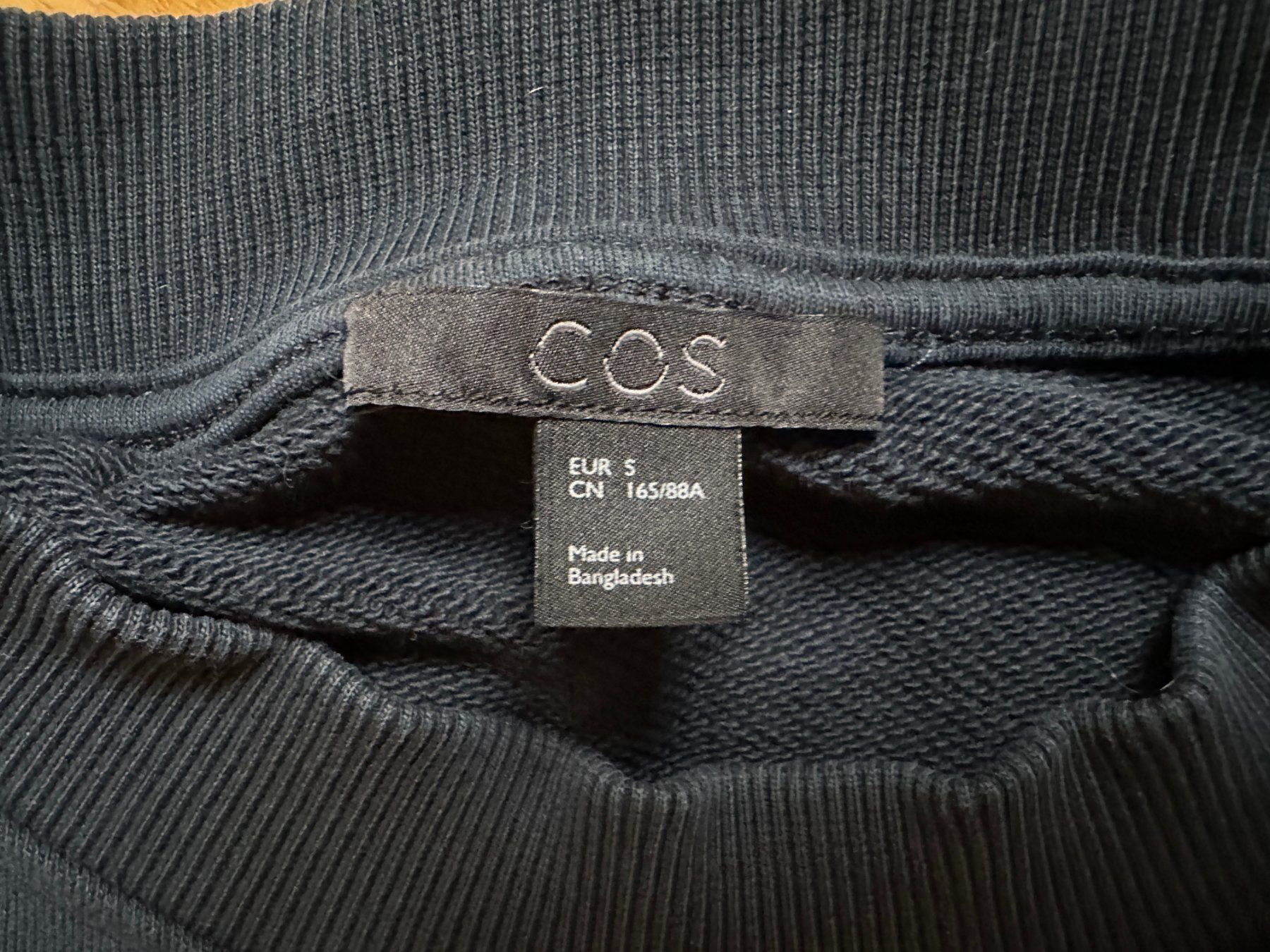 Cos Tops: COS Oversized Heavy Cotton Top Navy Blue Size S – Neu (gemäss Beschreibung) aus Lausanne von brixton 3