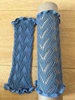 Colora Armstulpen / Mittli / Pulswärmer, Blau, NEU