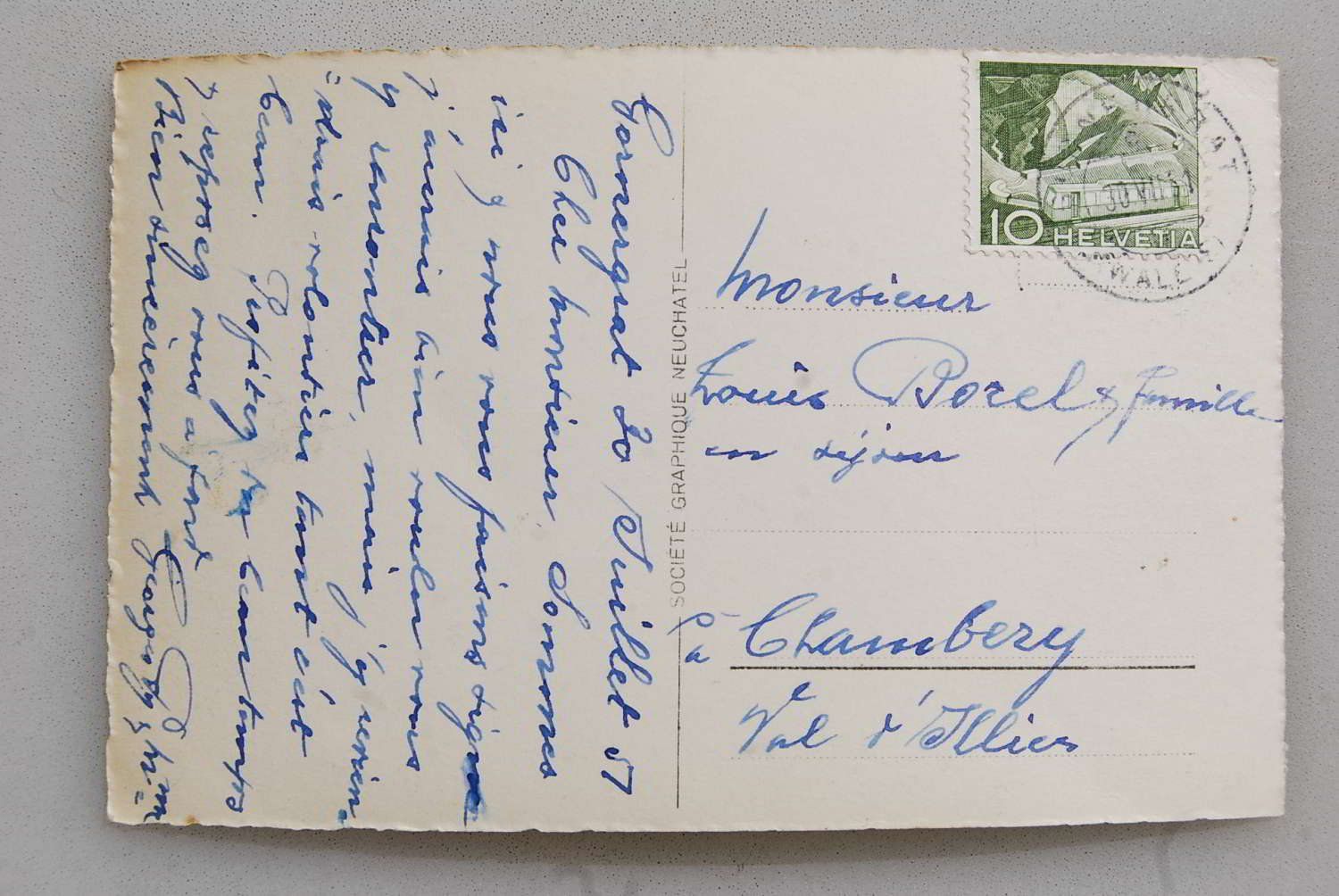 Cartoline postali: AK Mont Cervin - Matterhorn 1951 – Usato da Rüfenacht BE venduto da Toro06 1
