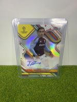  Topps Finest Jacob Ramsey Autographe Aston Villa