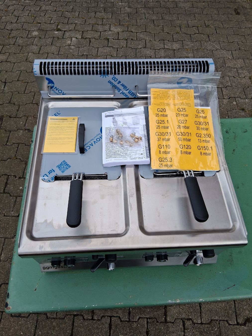 Küchengeräte: gas Fritteuse – Neu (gemäss Beschreibung) aus Rümlingen von kleinehexe79 6