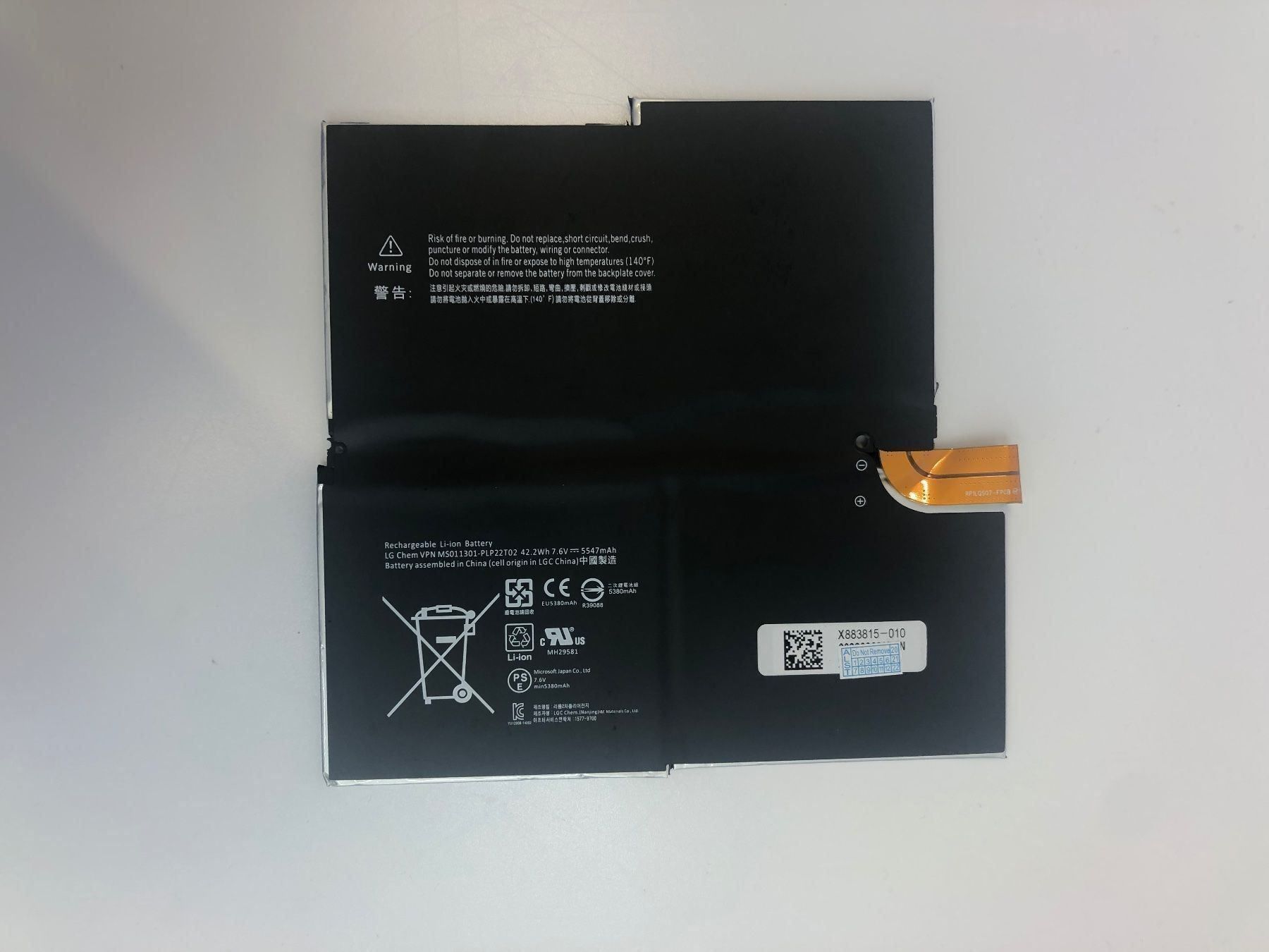 Microsoft Batterie: Surface pro 3 Akku – Nuovo e nell'imballaggio originale da bern venduto da reptechnic