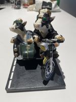 Seitenwagen Figur mit Kühen