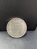 5 Franken Silbermünze 1940 B Schweiz / Fünfliber