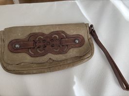 Elegantes Bekaloo Ledertäschli/Clutch, Top Zustand, Vintage