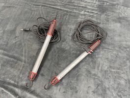 2 Elektronik Handleuchten