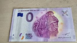 France, billet touristique 0 euro la montagne des singes
