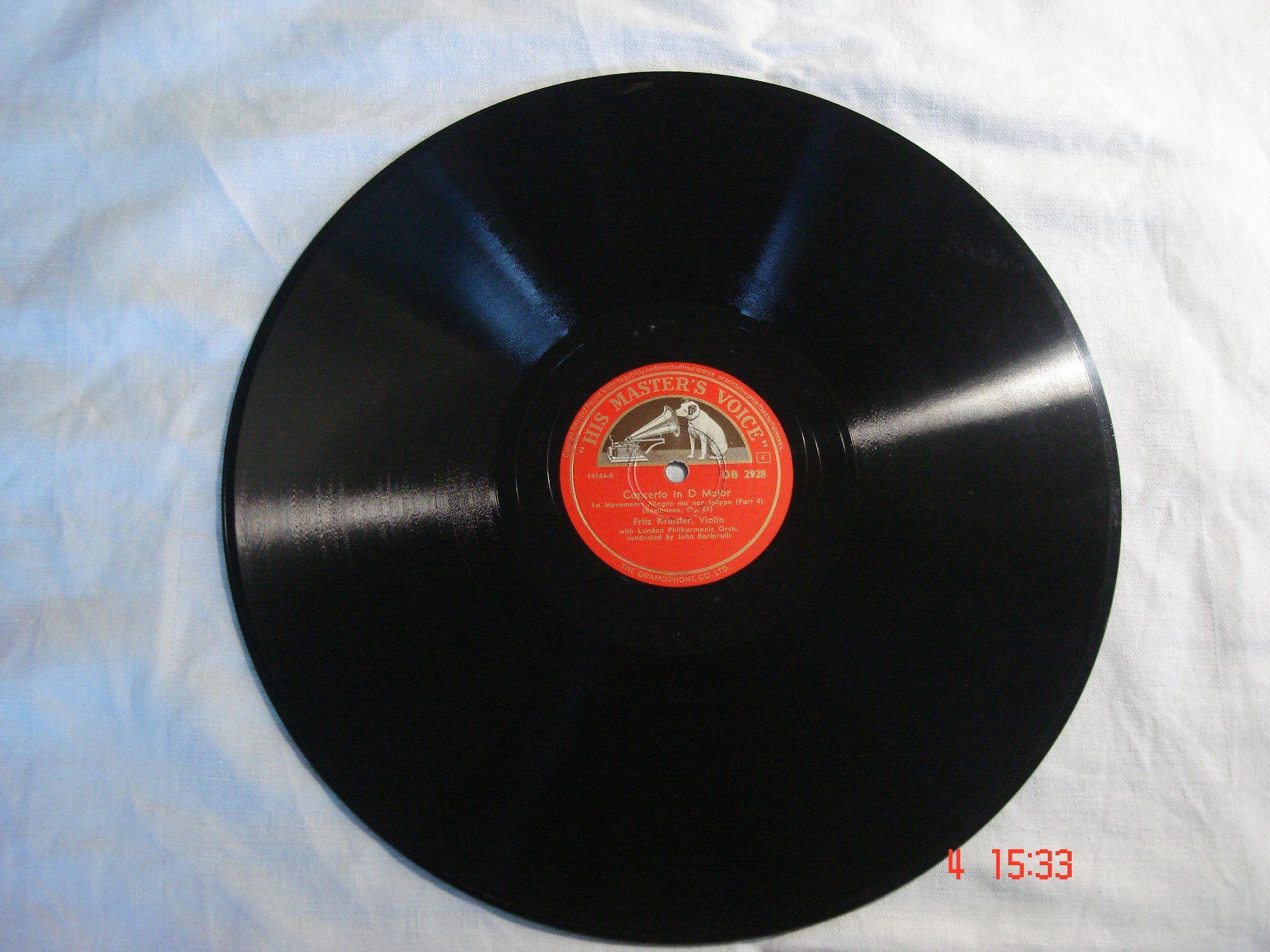 Dischi in vinile: Schellackplattenalbum Beethoven Violinkonzert D-Dur Op.61 – Usato da Aeschi SO venduto da abi1951 4