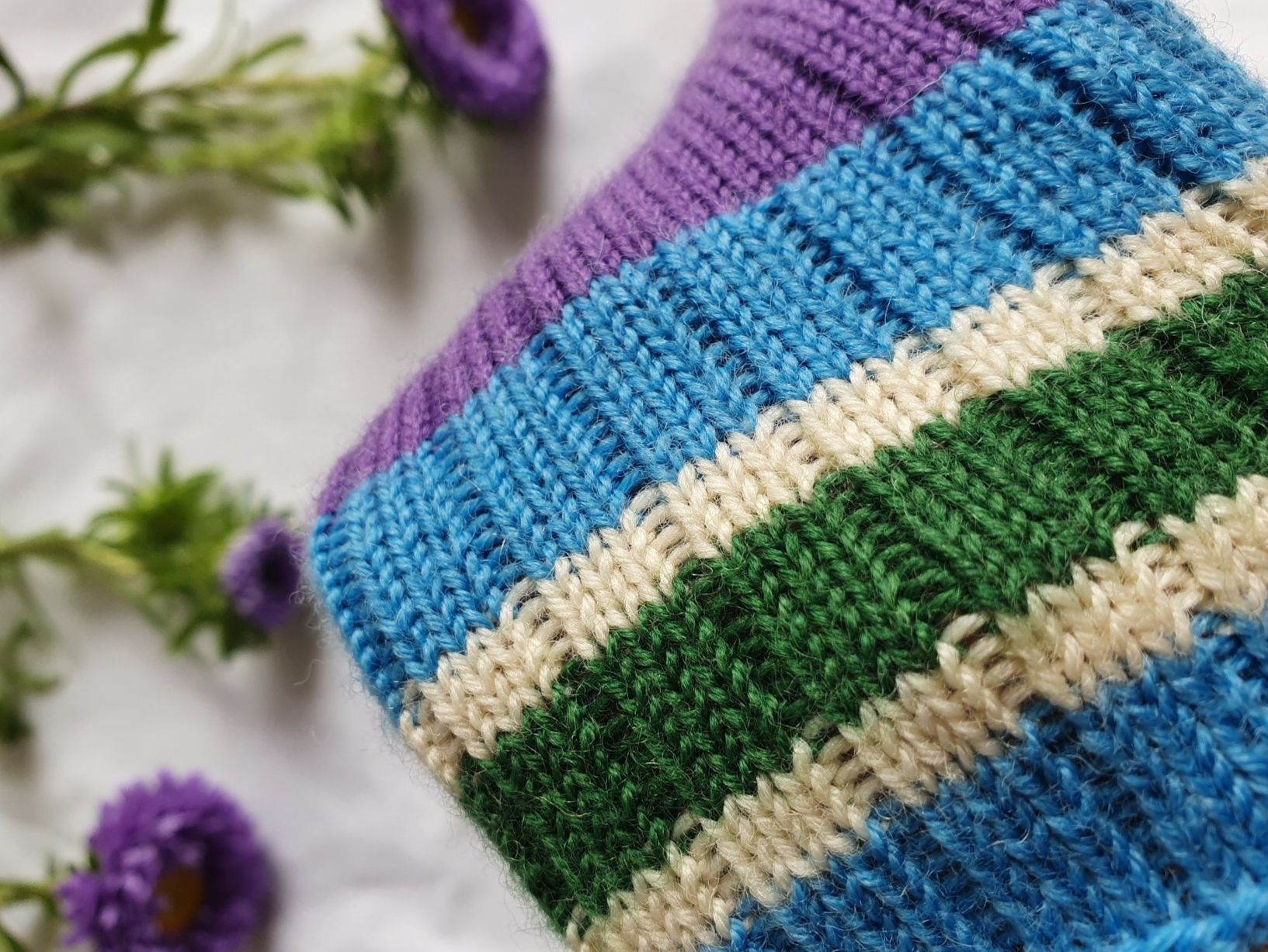 Calze: Handgestrickte Socken, Gr. 36/37, Wollsocken, Geschenk – Nuovo e nell'imballaggio originale da Neunkirch venduto da Sandramay 4