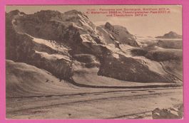 Zermatt Panorama vom Gornergrat Breithorn Kl. Matterhorn...