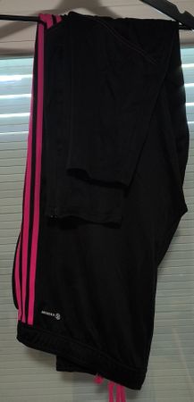 Sport Hose schwarz pink Grösse 2XL gebraucht