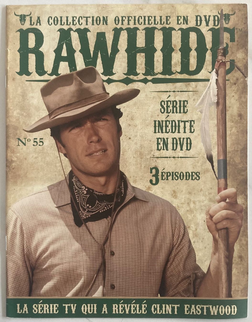 Tutti i DVDs: CLINT EASTWOOD - RAWHIDE N°55 – Usato da Poliez-Pittet venduto da Newtown-Records 1