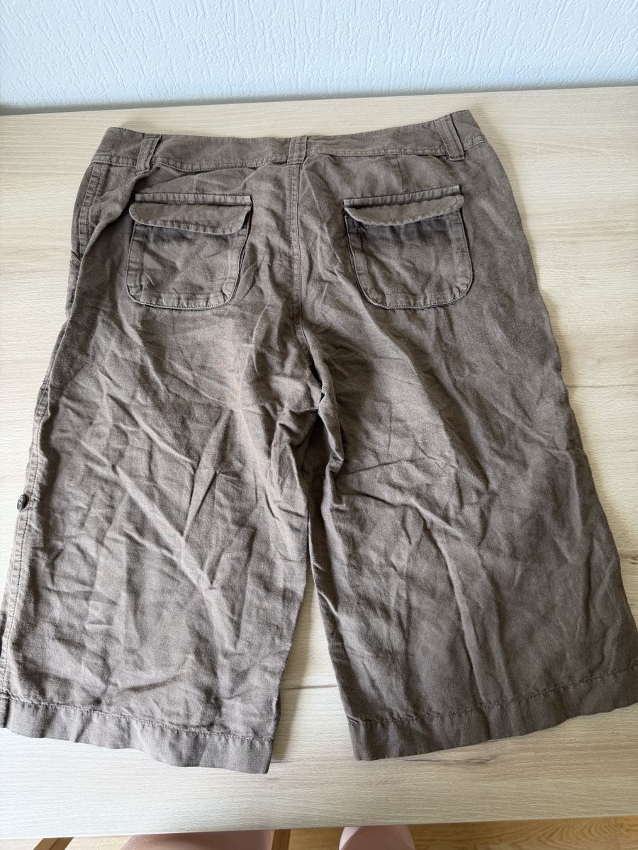 Esprit Hosen: ESPRIT VINTAGE LINEN-COTTON CARGO SHORTS – Gebraucht aus Genève von yav_9r9f 2