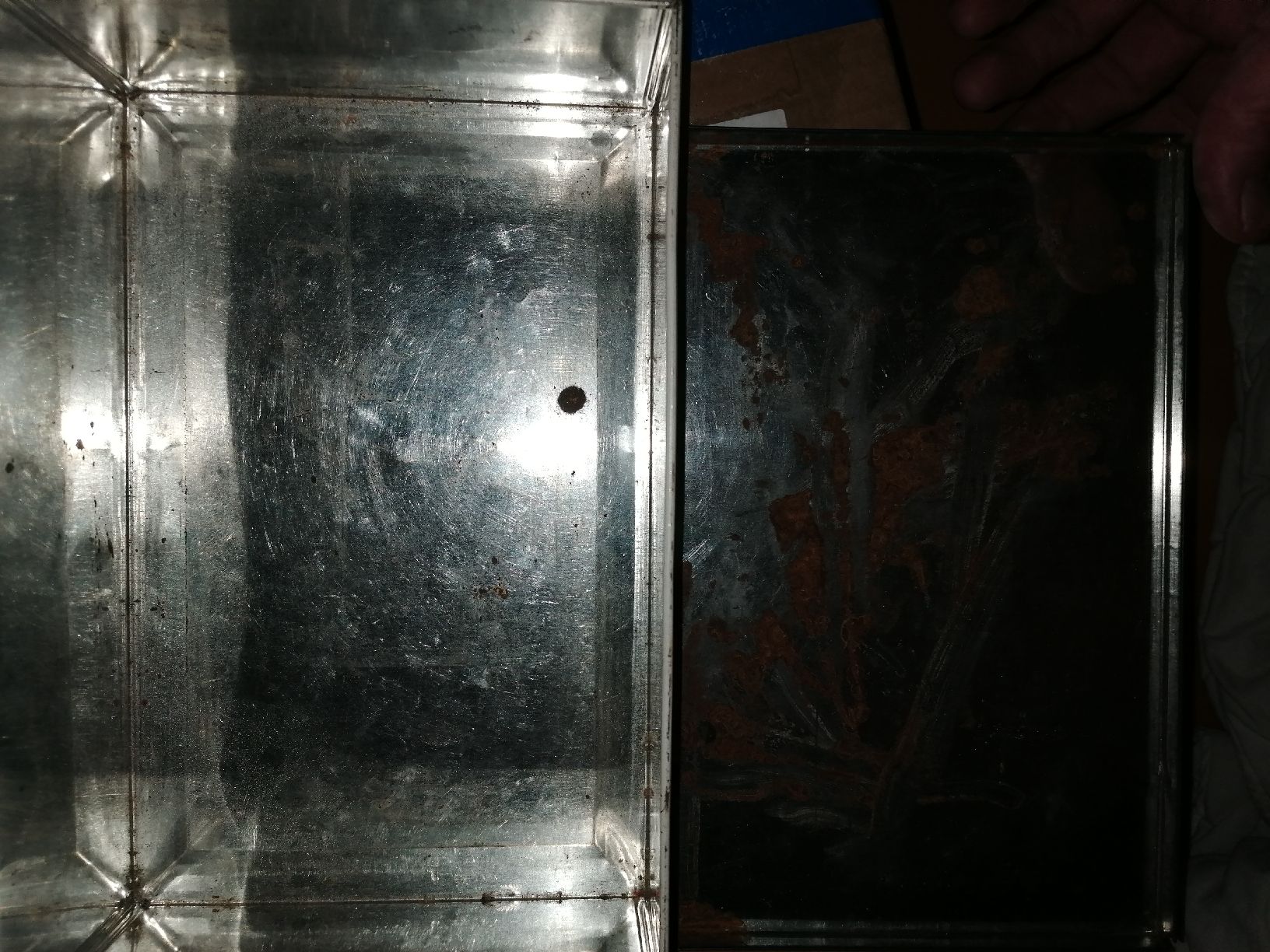 Carillon: Antike Blechdose Mrs. Marshall's yellies – Usato da Zürich venduto da Tin4Life 5