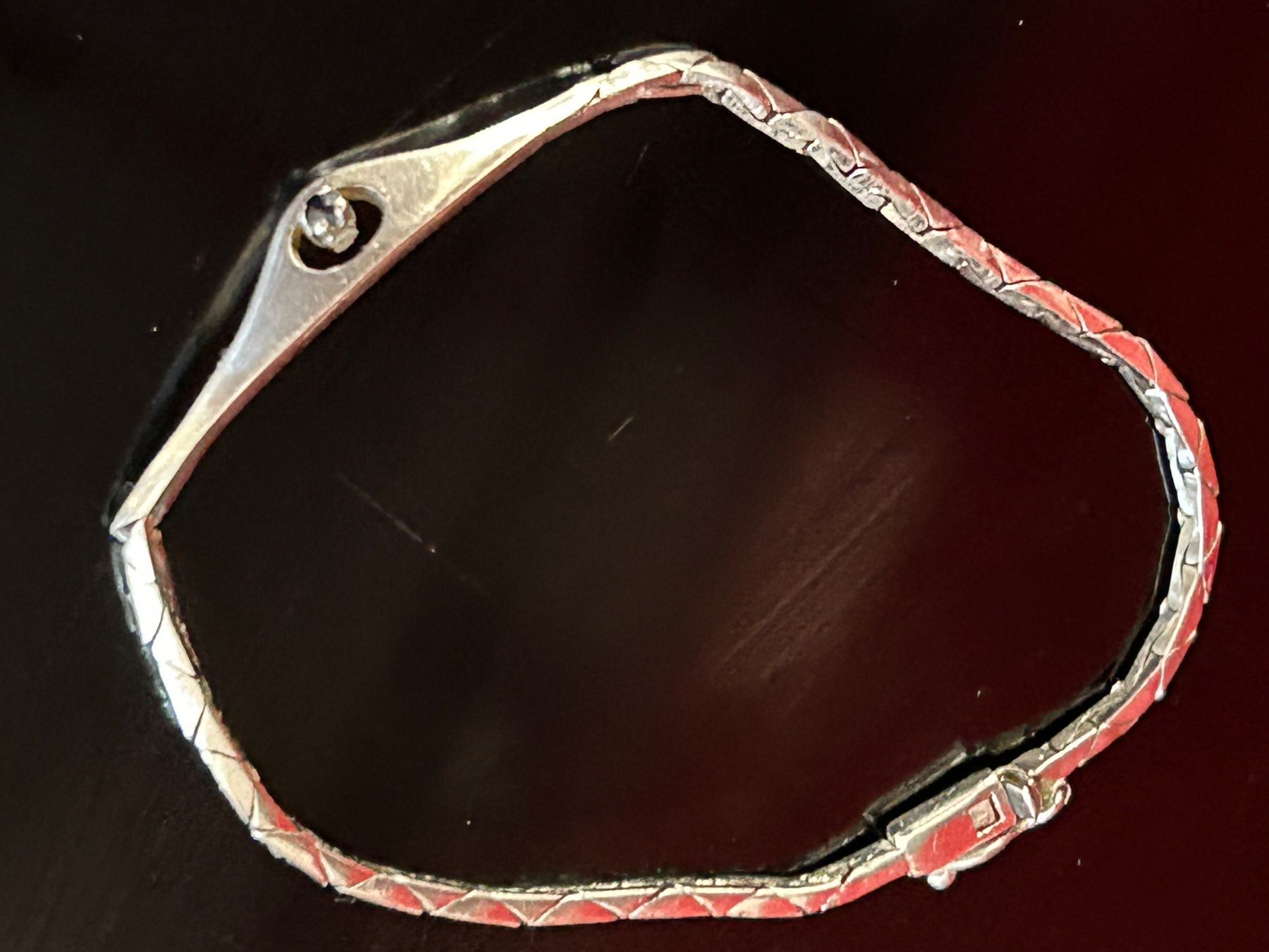 Bracciali & Braccialetti: Schönes, schlichtes Silberarmband – Usato da Eschenz venduto da glaro14 2