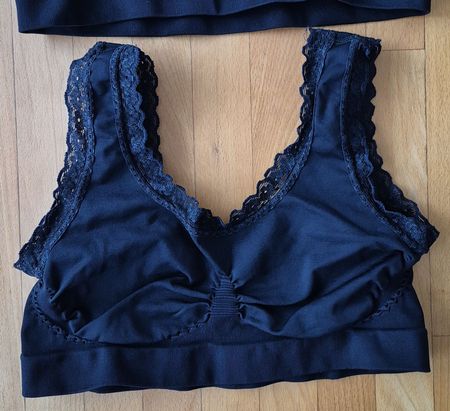 Schwarzes Spitzen-Bustier, Grösse M – Ideal für den Sommer