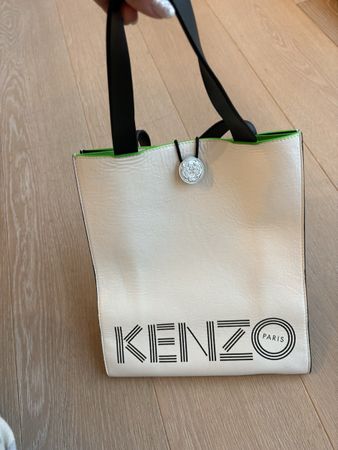 Kenzo x H&M Limited Echtleder-Tote-Tasche