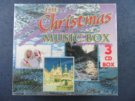THE CHRISTMAS MUSIC BOX 3CD IN CASE IN BOX NEU OVP 52TRACKS