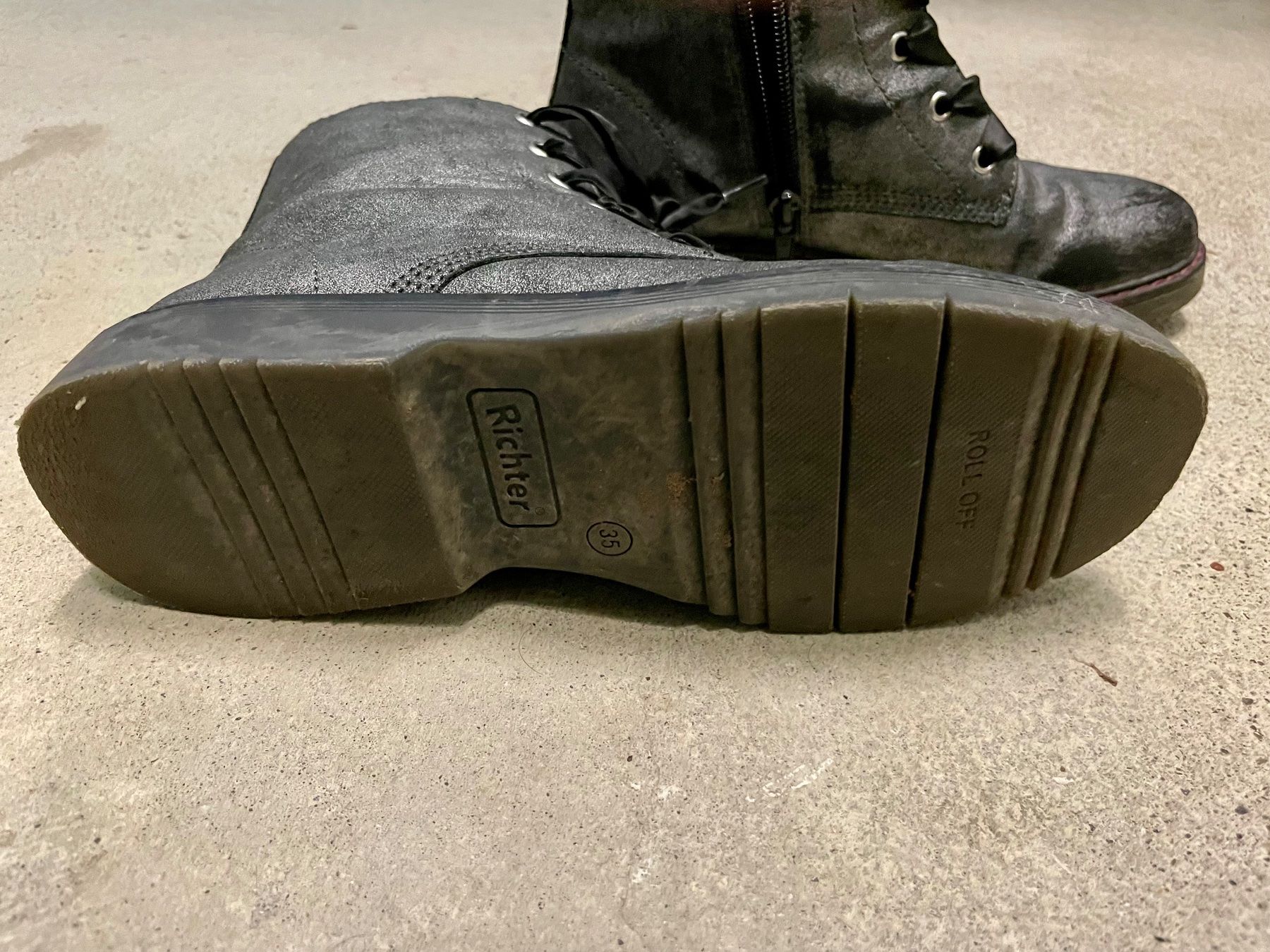 Schuhe für Mädchen: Schicke Mädchenstiefeletten von Richter, Grösse 35 – Gebraucht aus Weingarten-Kalth von ana_tim 2