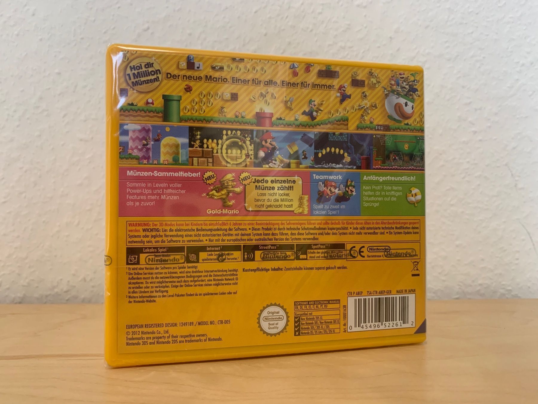 Nintendo Giochi: New Super Mario Bros 2 - Nintendo 3DS Sealed - DE Version – Usato da Zürich venduto da Hunger-Toys-Games 1