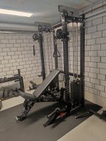 Home Gym / kraftstation mit 200kg Gewichte NEW!!