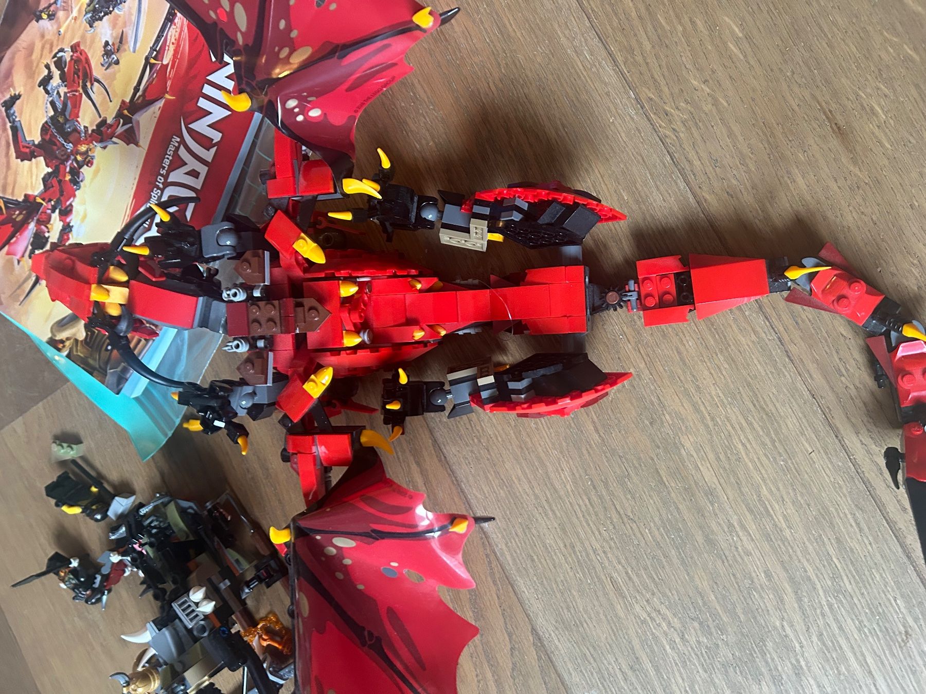 Lego Baukästen: LEGO Mutter der Drachen 70653, Ninjago rot Ninja Top – Gebraucht aus Rorschach von schastje 7