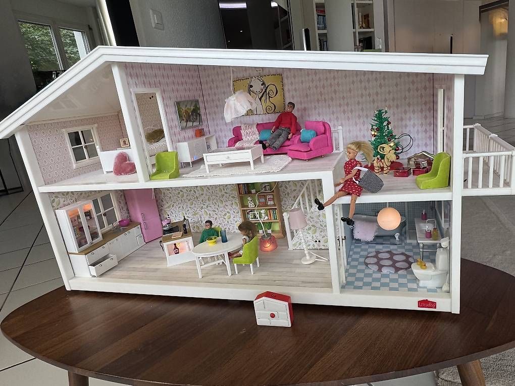 Lundby Case e mobili per bambole: Lundby Puppenhaus Smaland – Usato da Embrach venduto da a.schmittchen