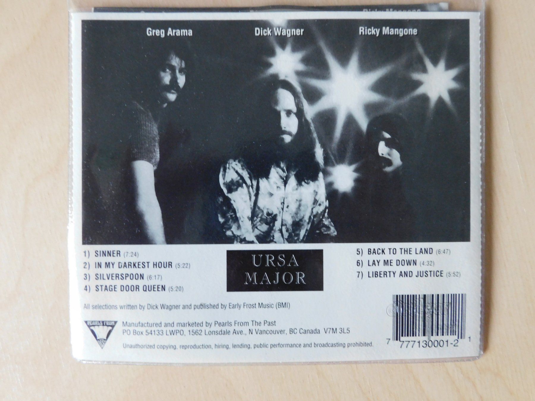 CD: Ursa Major - Same - Rar – Usato da Emmenbrücke venduto da keep-vinyl-alive 1