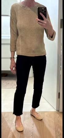 Massimo Dutti Pullover Camel Gr. XS –perfektes Übergangsteil