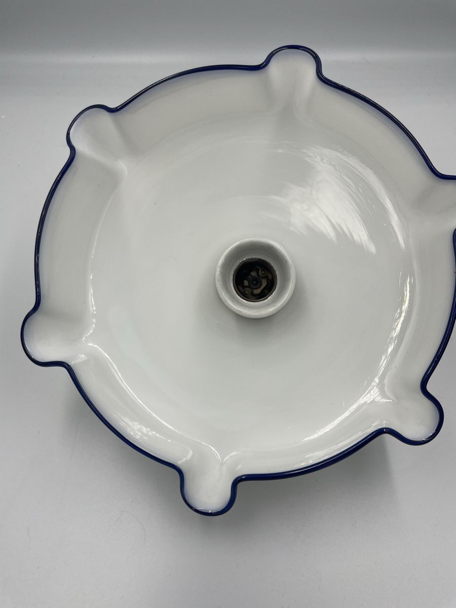 Paralumi: Paralume vintage bianco e blu, design! – Usato da Giubiasco venduto da cri_mzc6 3
