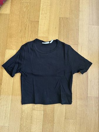Schwarzes Shirt / Top, Grösse M