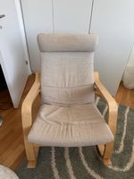 IKEA Poang Schaukelstuhl beige