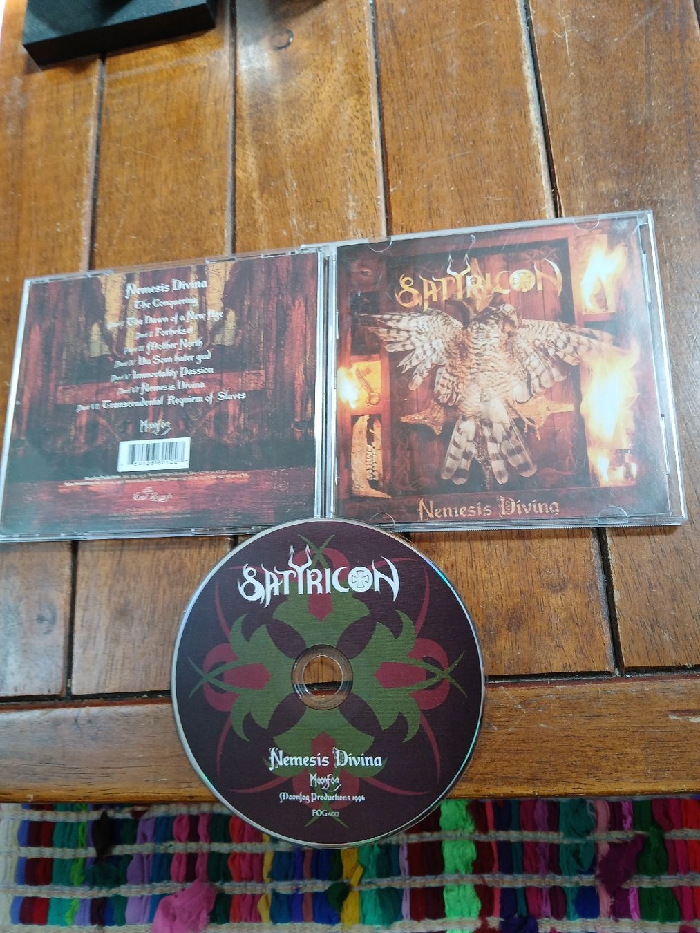 CD: satyricon- Nemesis... – Usato da St-Cergue venduto da VeganWarrior