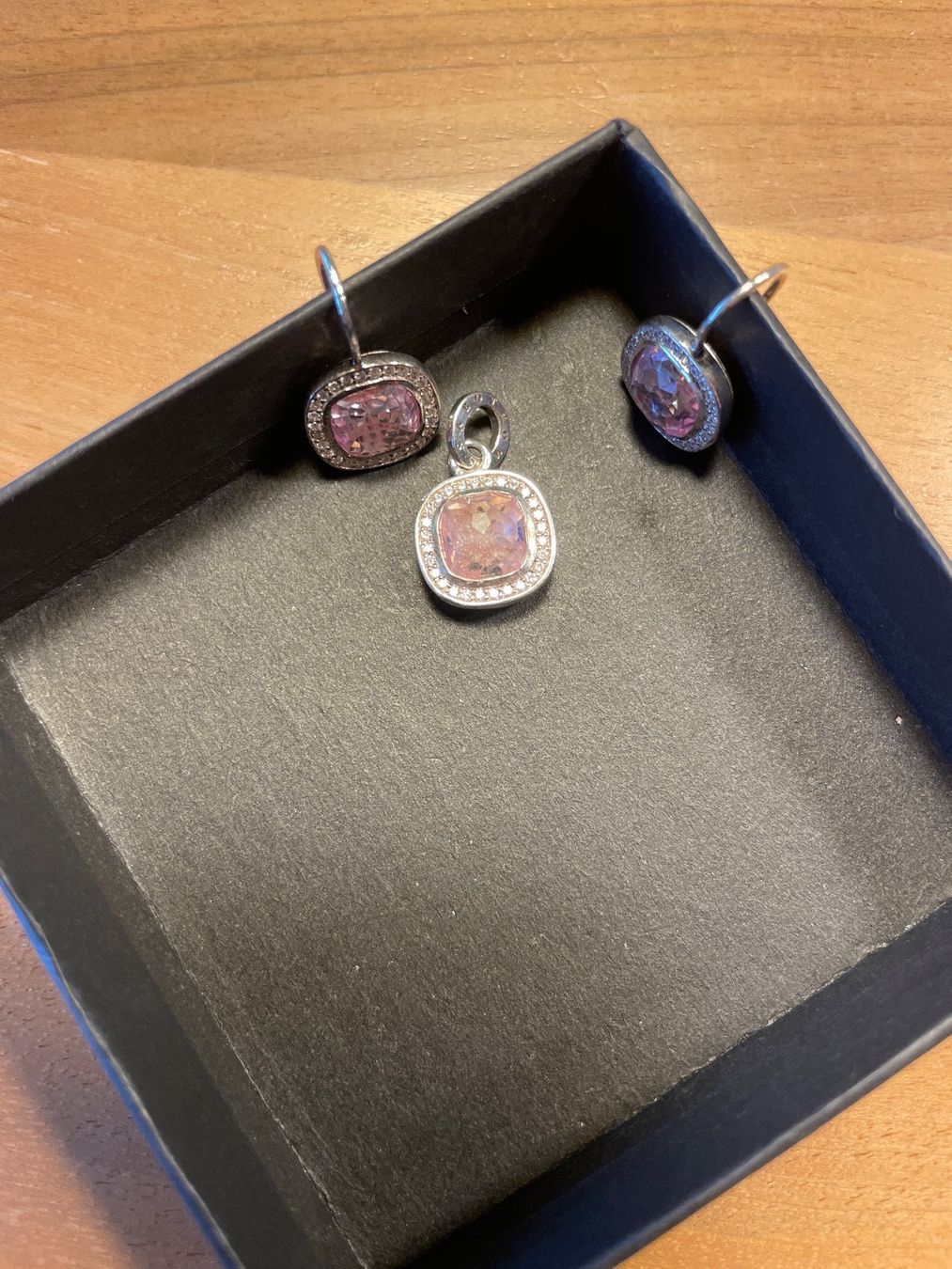 Thomas Sabo Anhänger: Anhänger und Ohrhänger Thomas Sabo rosa – Gebraucht aus Wohlen b. Bern von Honeypie