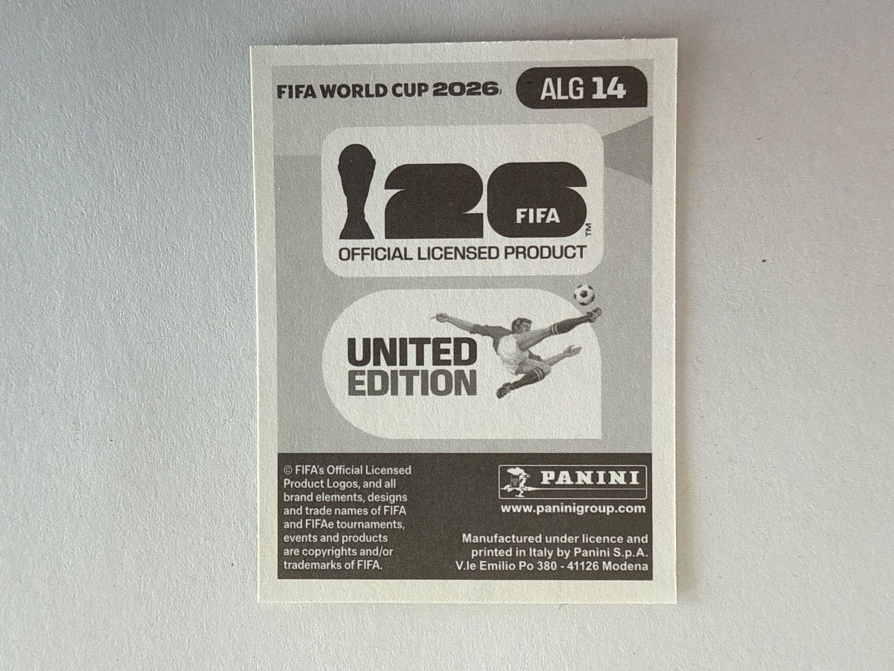 Panini Carte collezionabili: Chaibi ALG14 - Panini CH Edition WM 2026 – Nuovo (secondo la descrizione) da Grenchen venduto da nicus_aveiro 1