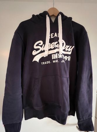 Superdry® Hoodie Blau - Grösse M - Perfekt für den Herbst!