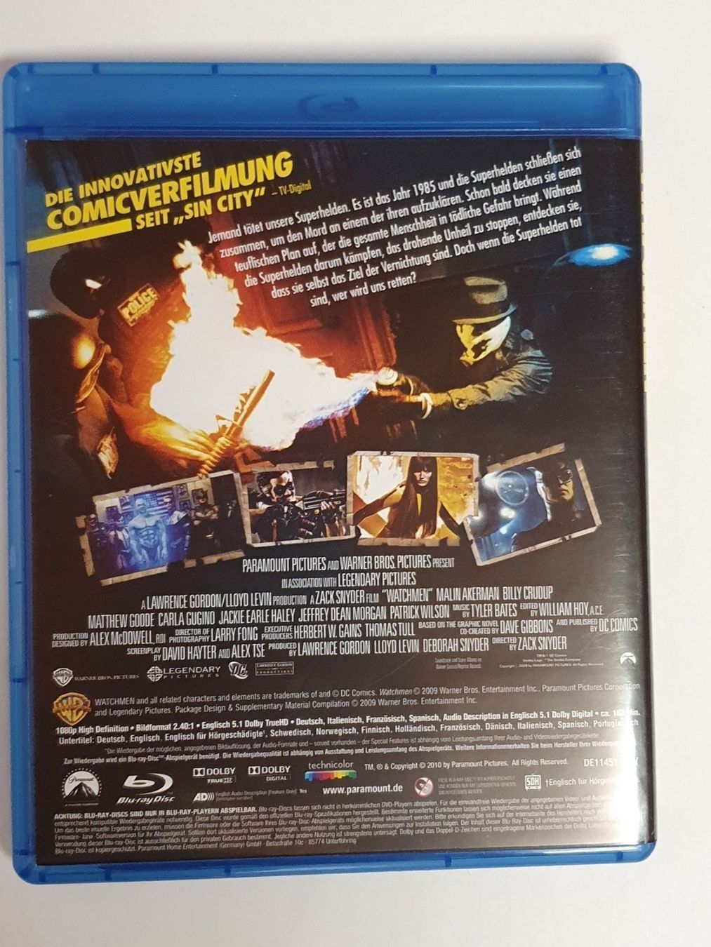Tutti i DVDs: WATCHMEN - Die Wächter – Usato da Oberdorf BL venduto da BaldenEagle 1