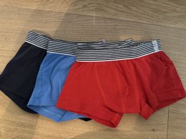 3 Jungen Shorts Petit Bateau Gr. 104 Bio Baumwolle