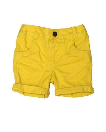 Neuware 50-70% SALE 🛒 Jeans Shorts F&F gelb Gr. 86